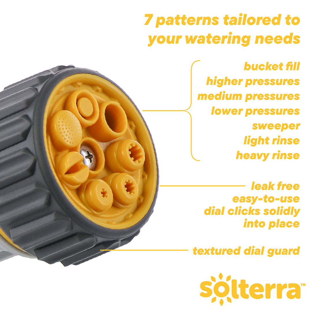 X-Stream Power 7-Pattern Adjustable Garden Hose Nozzle
