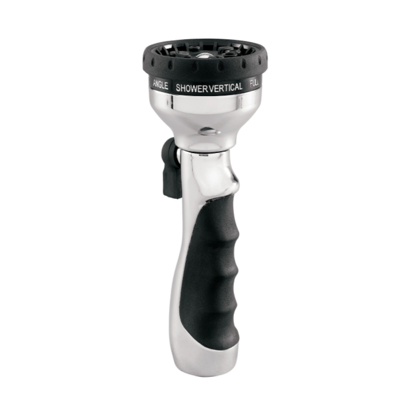 stainless steel garden hose spray nozzle 10-Pattern Turret Torch Hose Spray Nozzle, Metal 56410 — Orbit