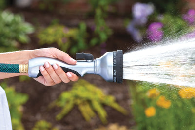 10-Pattern Turret Torch Hose Spray Nozzle, Metal