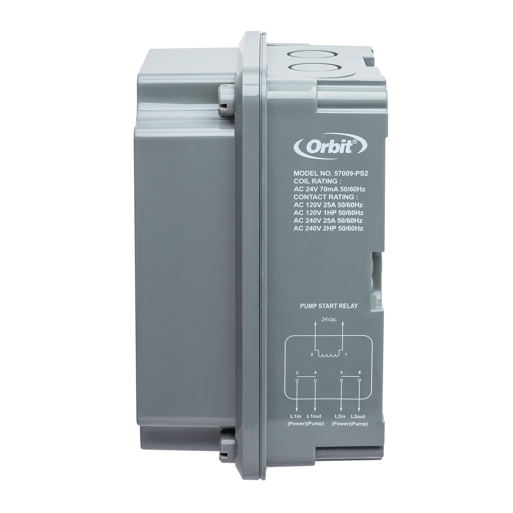 Relé de arranque para bomba de riego de 2 HP para controladores de aspersores 57009