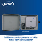 Gabinete para controlador de riego para exteriores con GFCI 57095