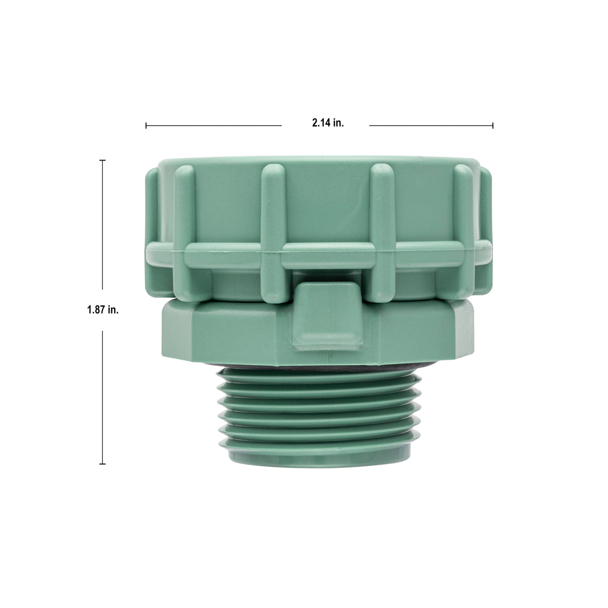 Adaptador giratorio de 1" MPT con junta tórica 57178