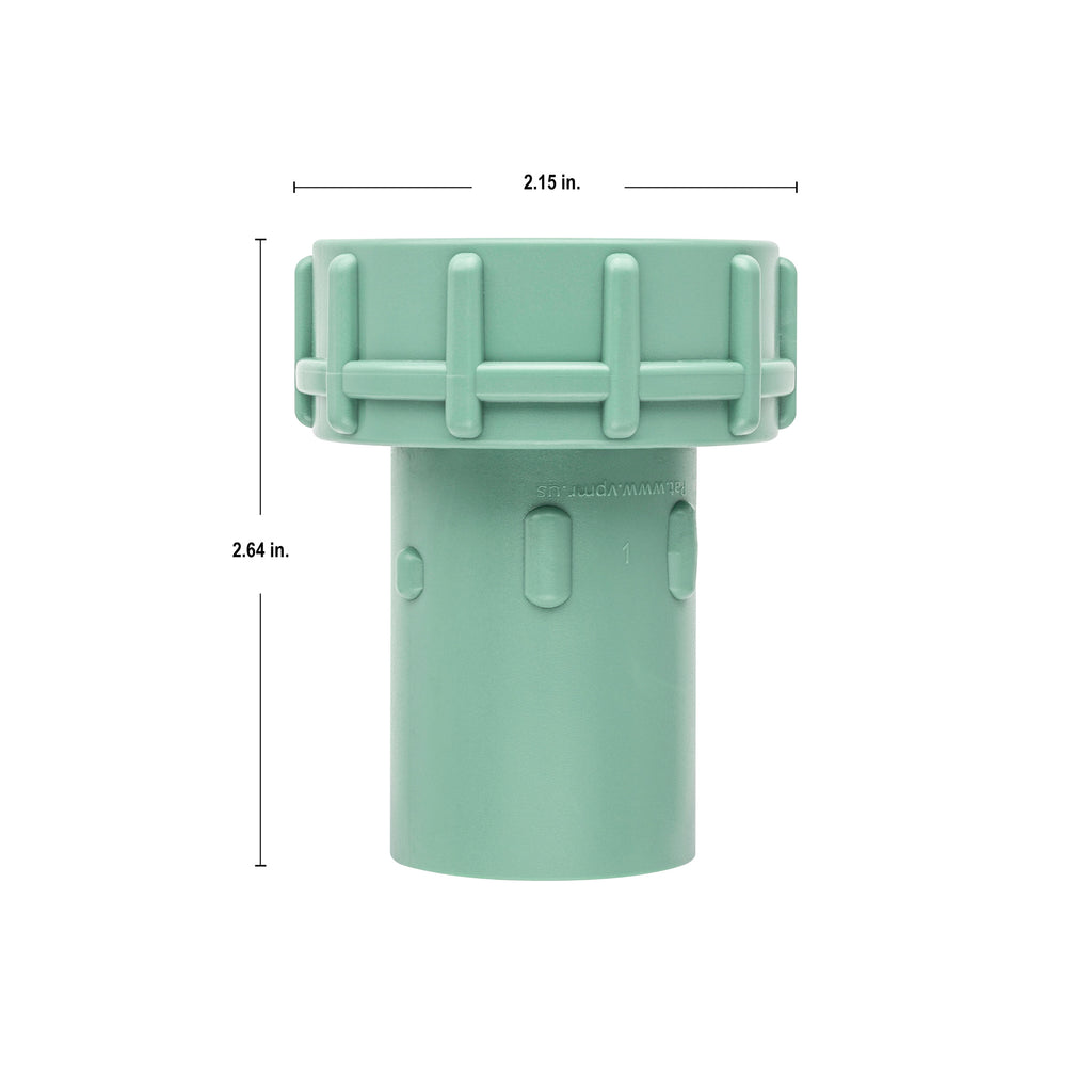 Adaptador giratorio de PVC de 1" 57202