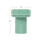 Adaptador giratorio de PVC de 1" 57202