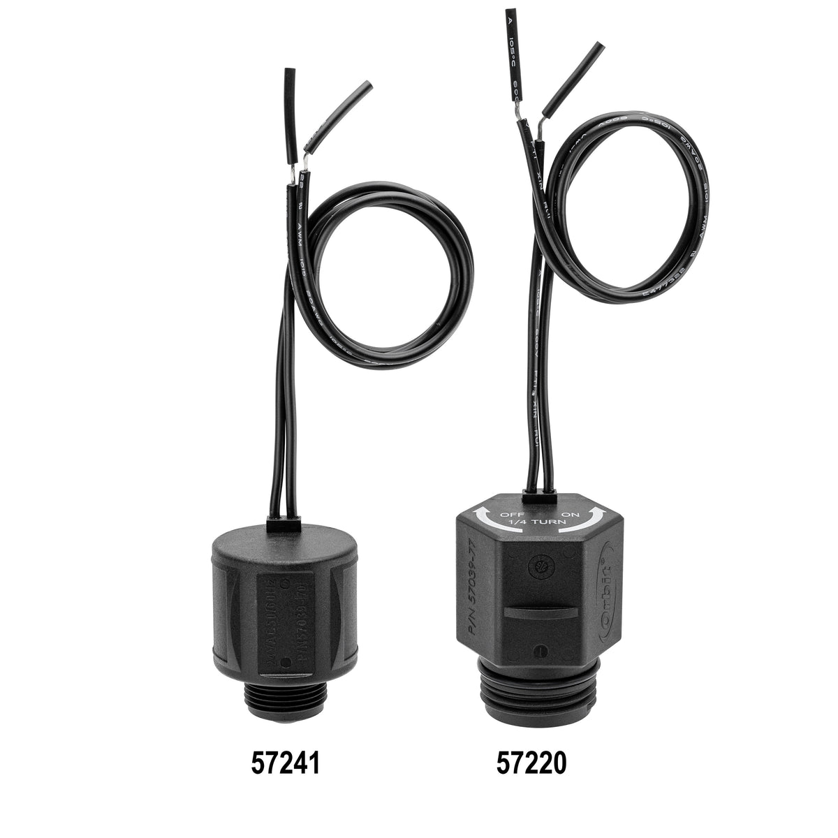 Solenoide de 24 V para todas las válvulas Orbit, excepto las de la serie L 57241