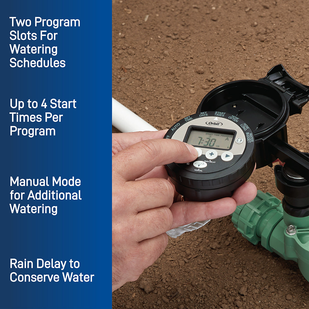 Battery-Powered Sprinkler Controller