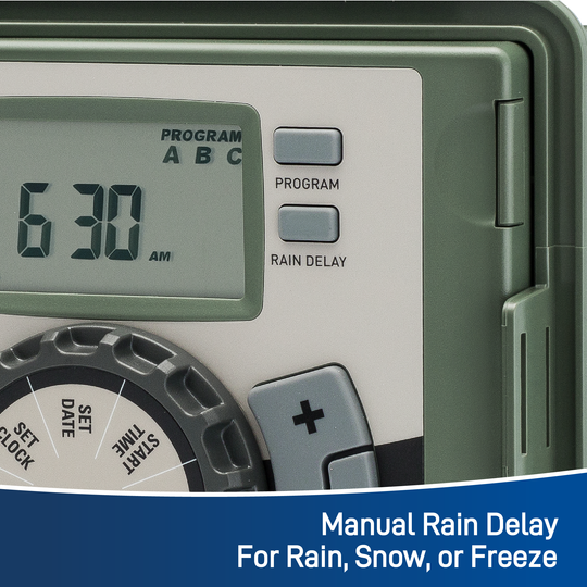 Easy-Set Logic® Indoor/Outdoor Sprinkler Timer/Controller