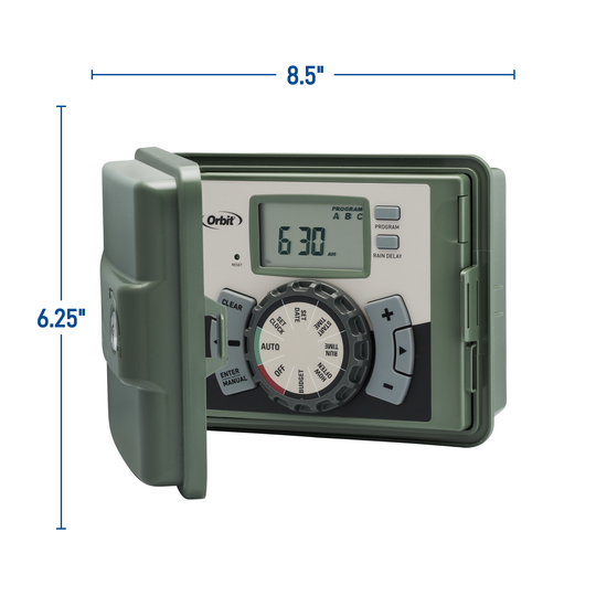 Easy-Set Logic® Indoor/Outdoor Sprinkler Timer/Controller