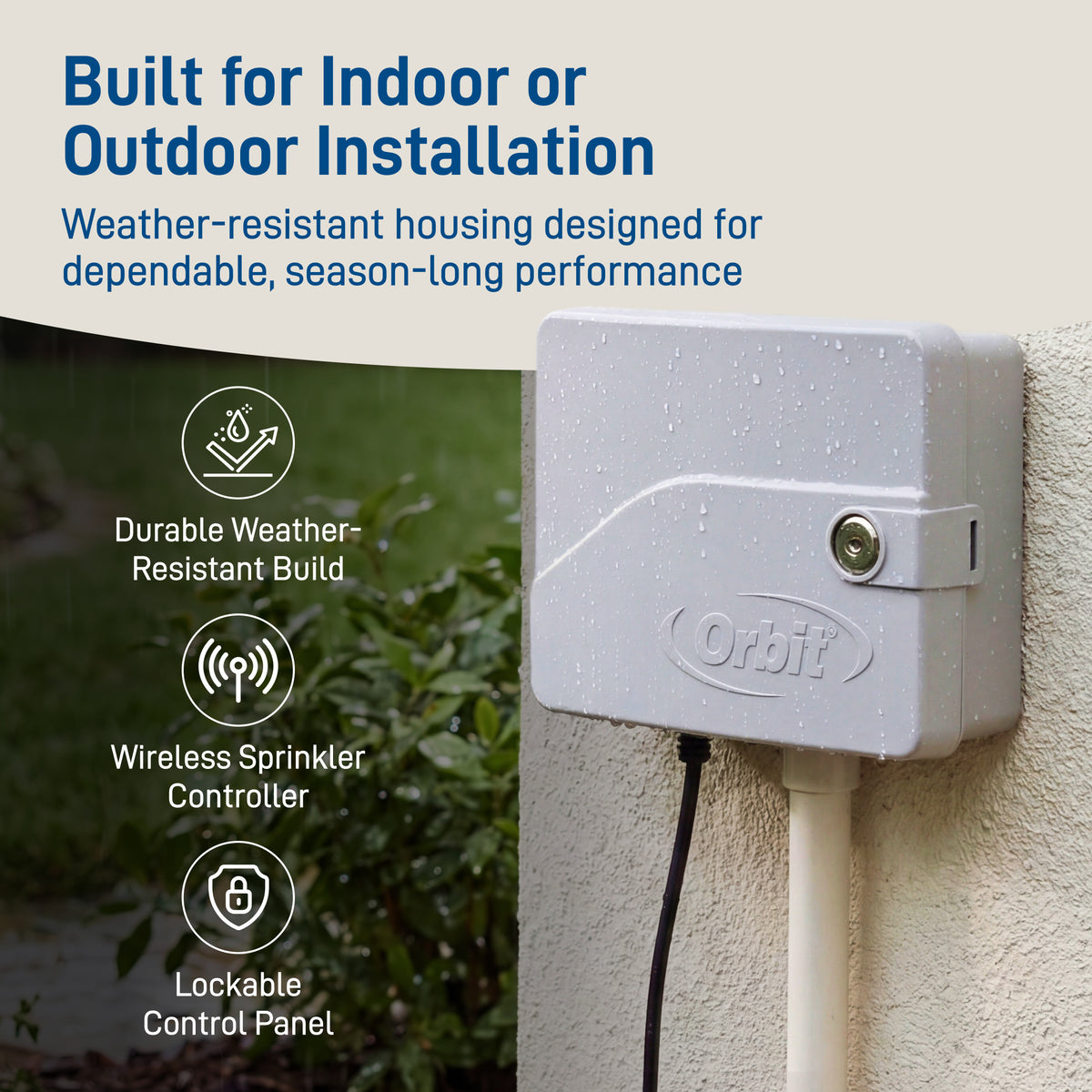 Controlador B-hyve de 12 estaciones para interior/exterior 57950