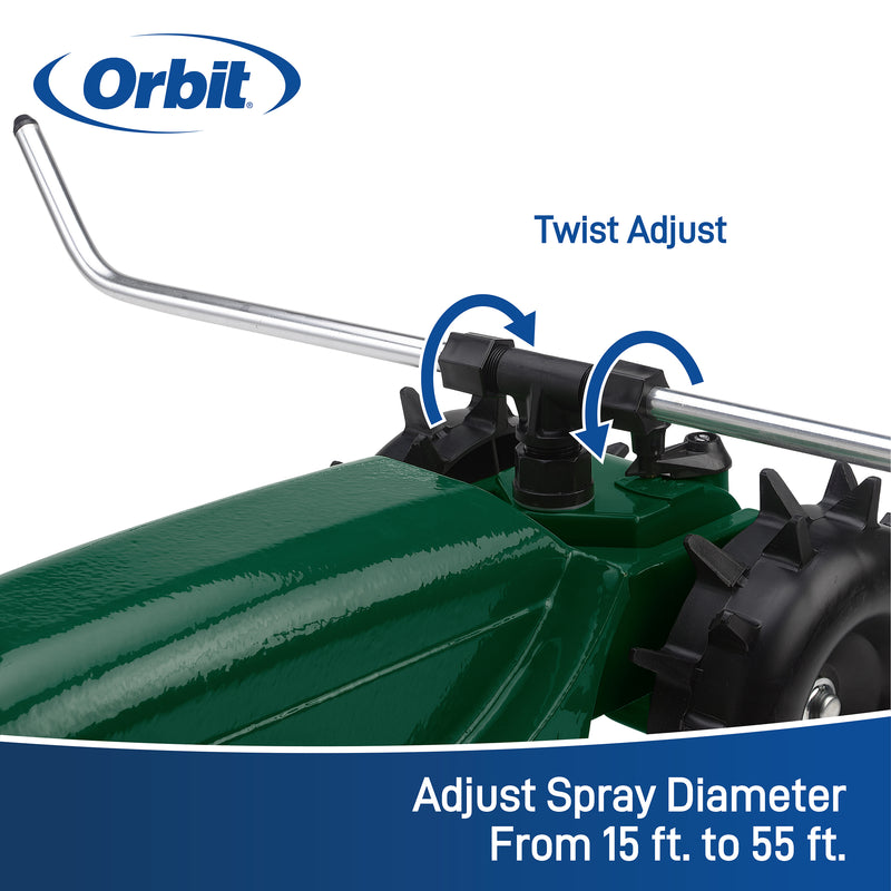 Traveling Tractor Sprinkler