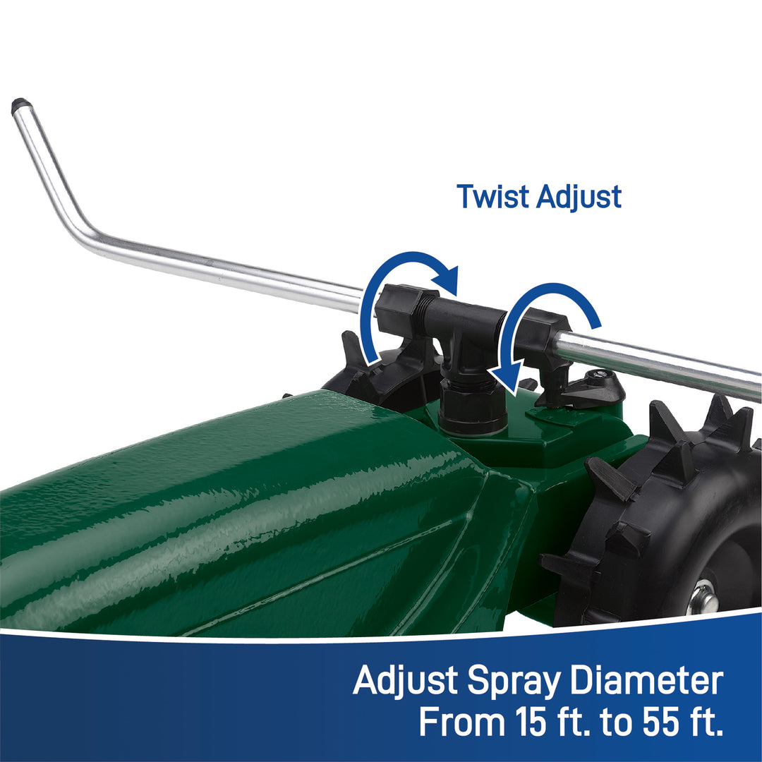 Traveling Tractor Sprinkler