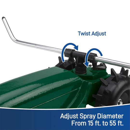 Traveling Tractor Sprinkler