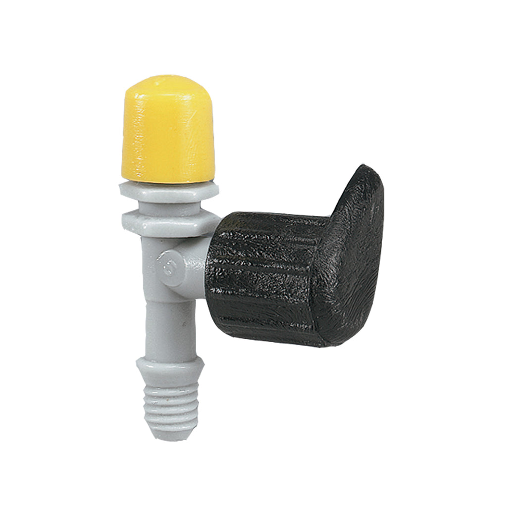 Rociador de nebulización de 1/4" púa 10-32 MT con control de flujo | 67191