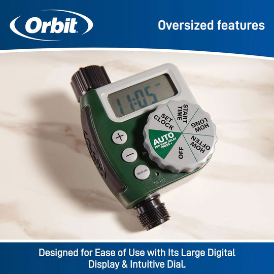 1 Outlet Programmable Hose Faucet Timer