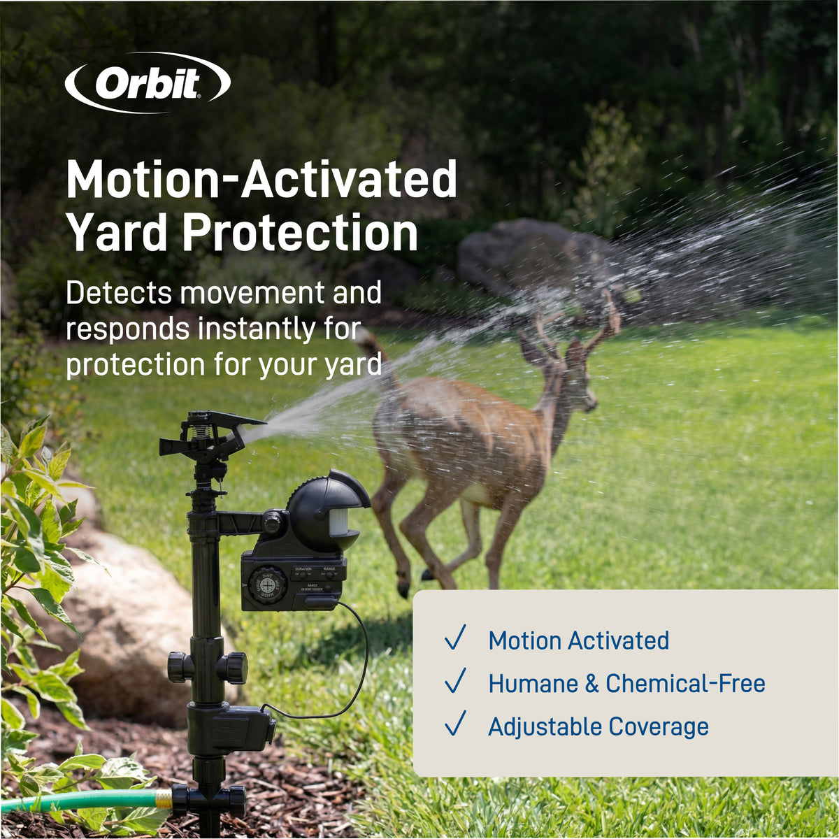 Aspersor activado por movimiento Yard Enforcer® 62100