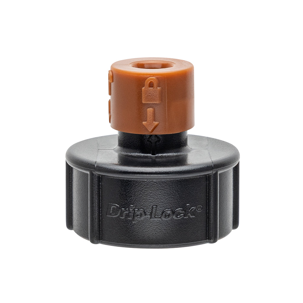 Adaptador 67043 para grifo de 3/4" HNT x Drip-Lock de 1/4"