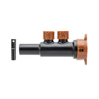 Colector de extensión Drip-Lock de 1/2" x 1/4" y 2 puertos 67047