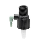Múltiple de goteo de flujo completo de 1 puerto, 1/2" FPT x 1/4" Barb 67050