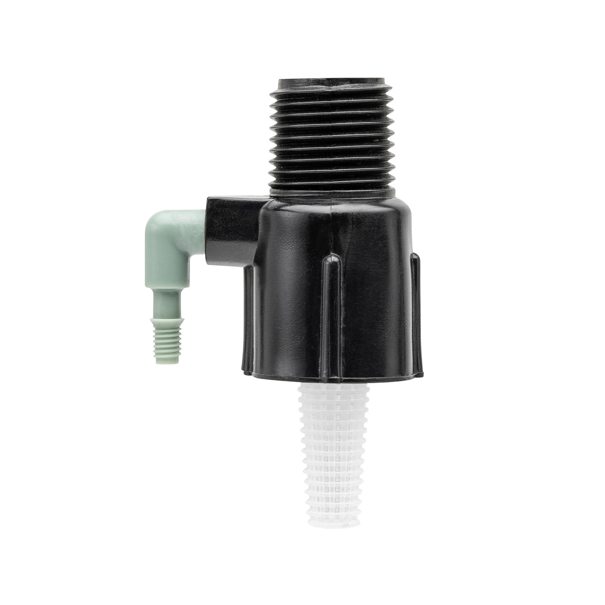 Múltiple de goteo de flujo completo de 1 puerto, 1/2" FPT x 1/4" Barb 67050