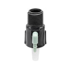 Múltiple de goteo de flujo completo de 1 puerto, 1/2" FPT x 1/4" Barb 67050