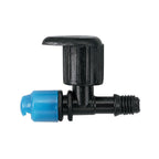 1/4" Barb. Microaspersor 10-32 MT, patrón de media vuelta 67117