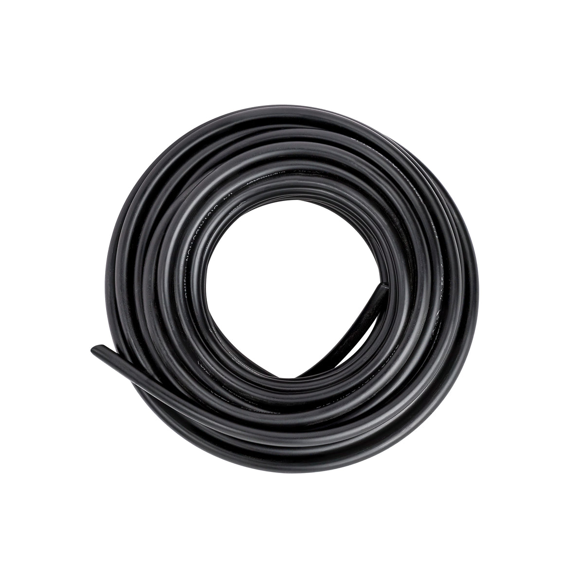 Tubería de distribución ciega para riego por goteo de 1/4" x 50', color negro | 67300
