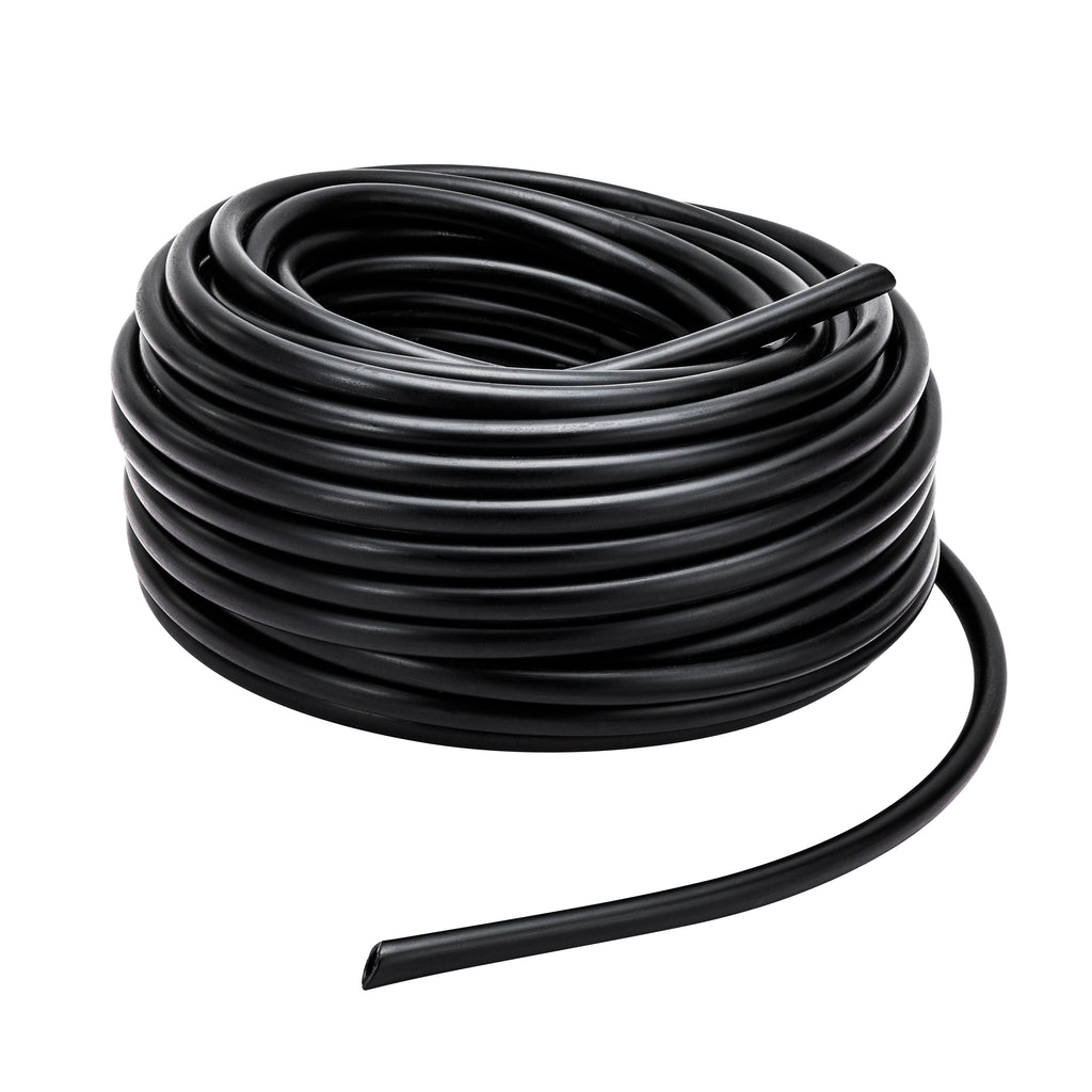 Tubería de distribución ciega para riego por goteo de 1/4" x 50', color negro | 67300