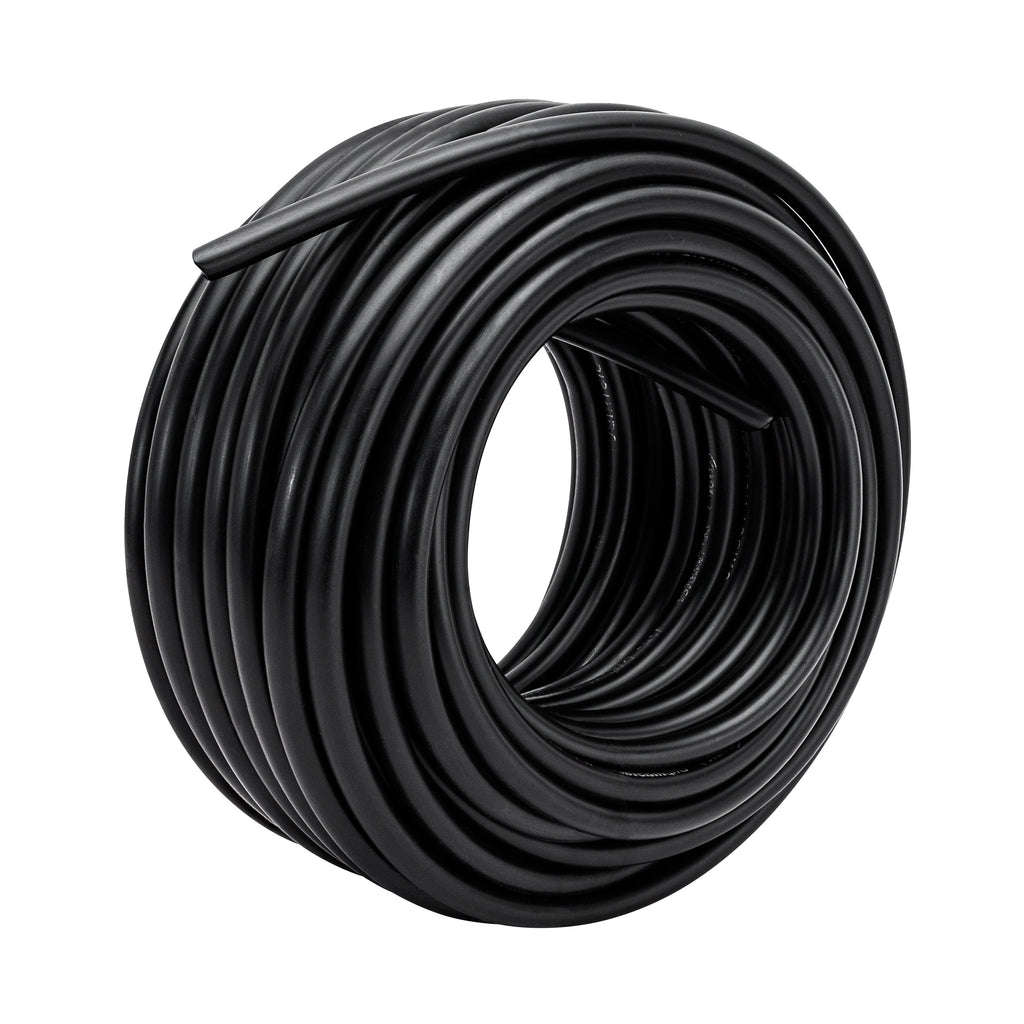 Tubería de distribución ciega para riego por goteo de 1/4" x 50', color negro | 67300