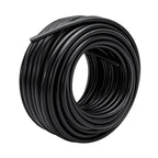Tubería de distribución ciega para riego por goteo de 1/4" x 50', color negro | 67300