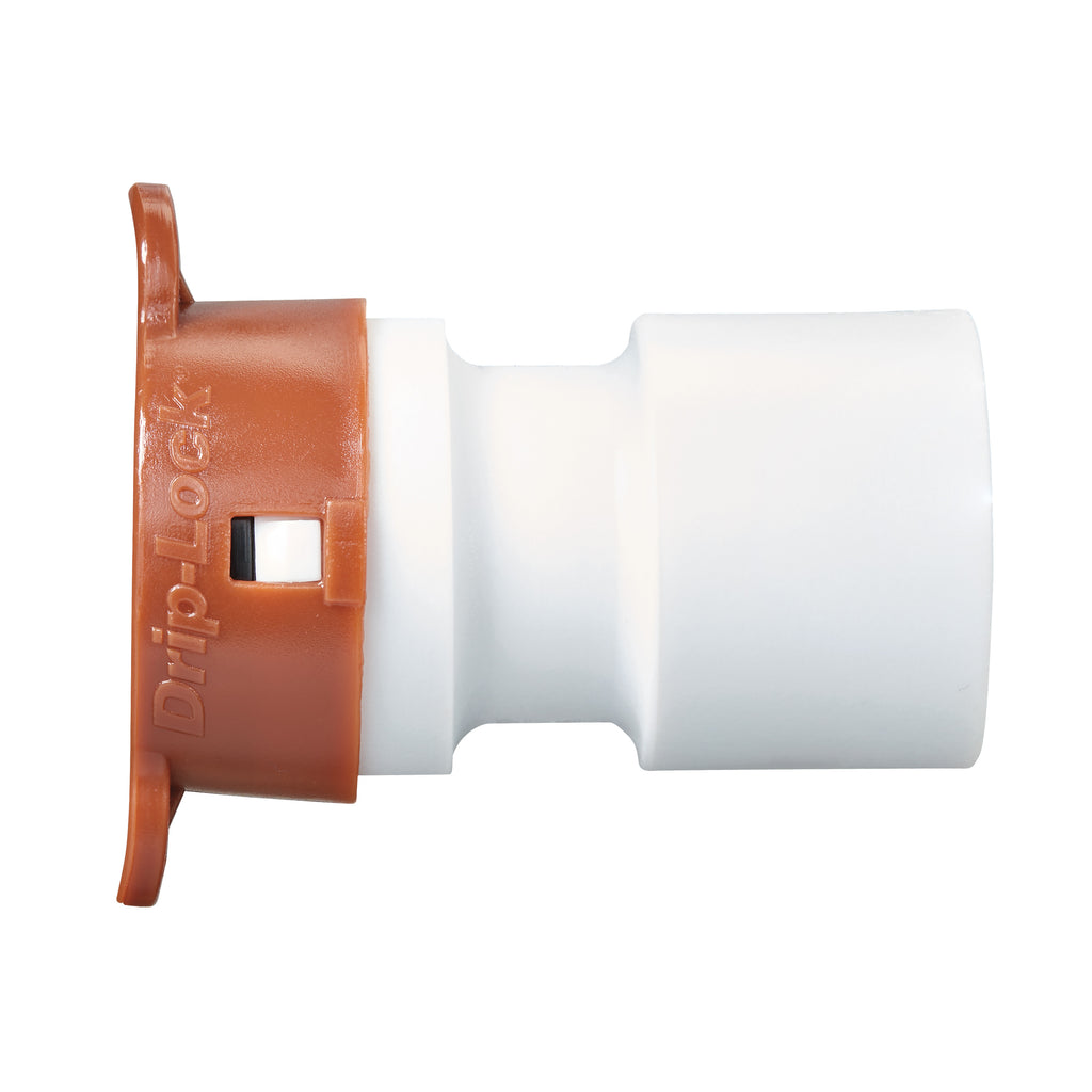 Adaptador de PVC de 3/4" Slip x 1/2" Drip-Lock 67448