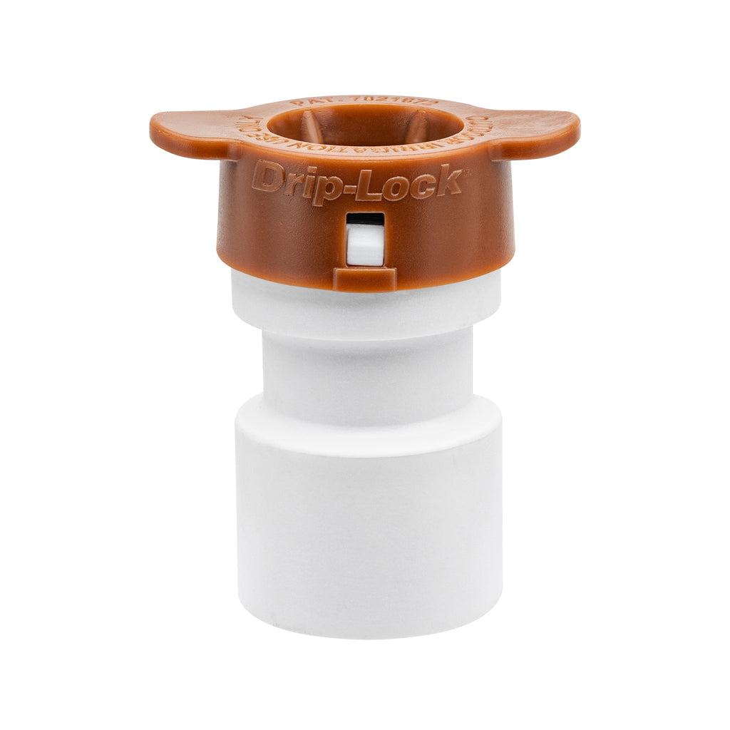 Adaptador de PVC de 1/2" deslizable x Drip-Lock 67449
