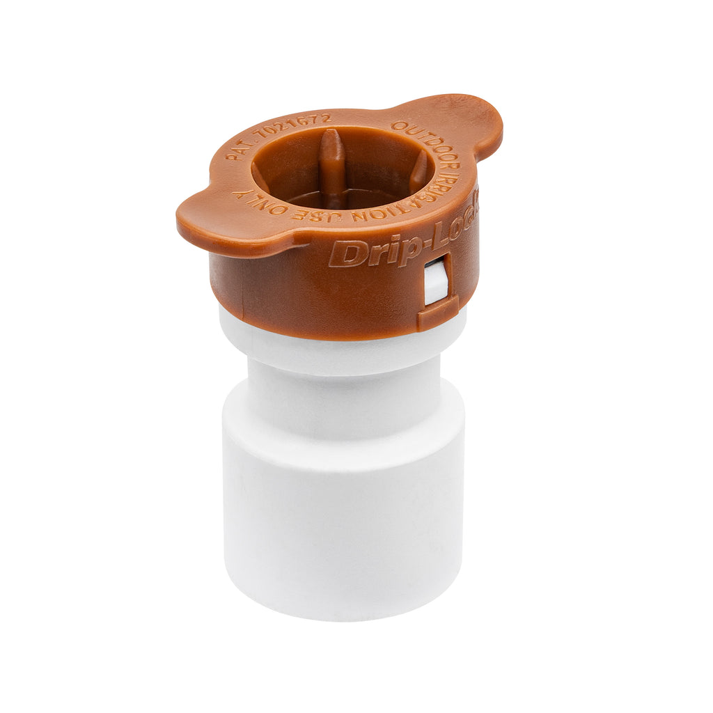Adaptador de PVC de 1/2" deslizable x Drip-Lock 67449