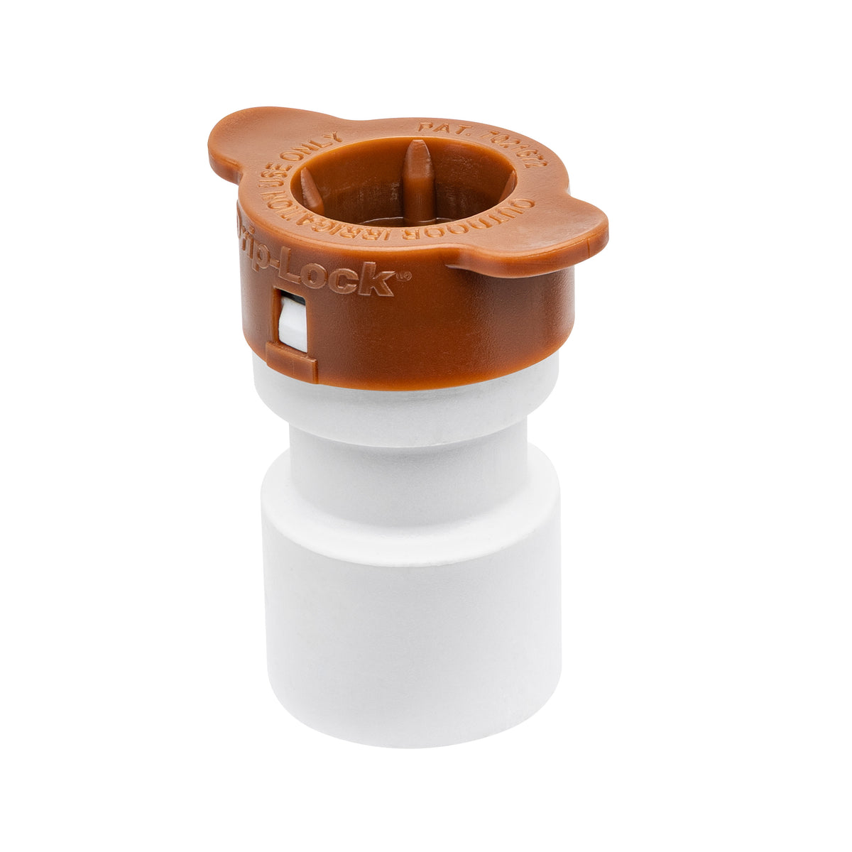 Adaptador de PVC de 1/2" deslizable x Drip-Lock 67449