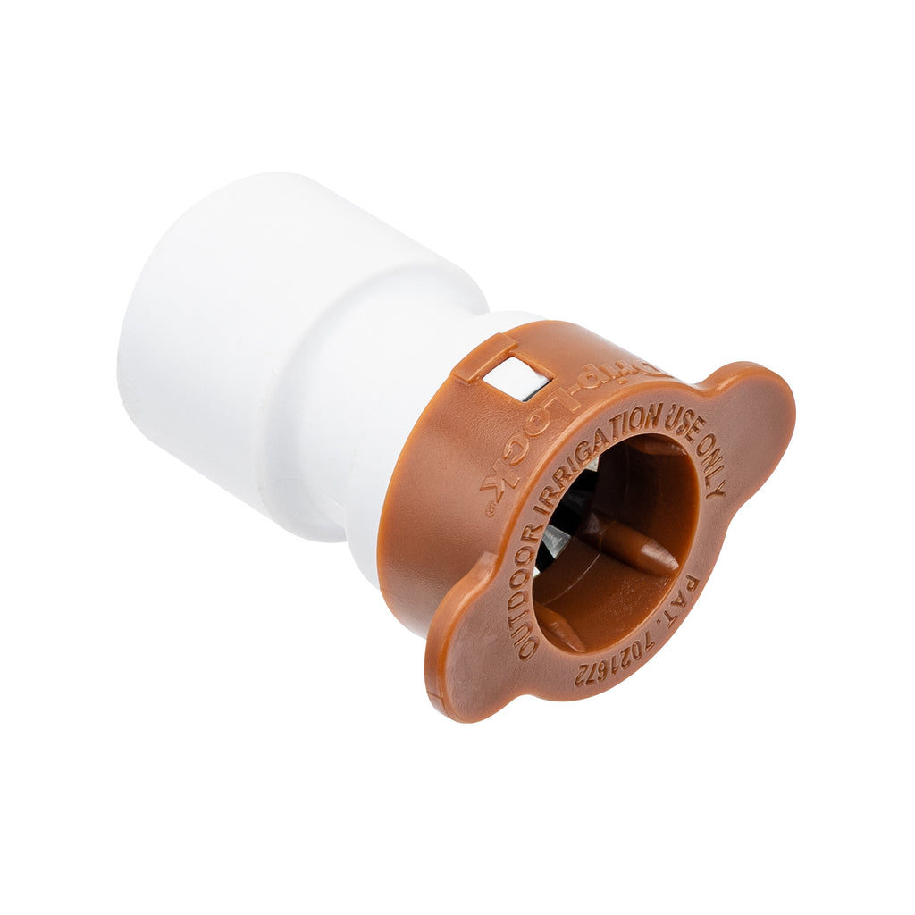 Adaptador de PVC de 1/2" deslizable x Drip-Lock 67449