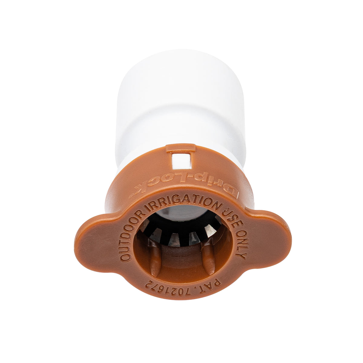 Adaptador de PVC de 1/2" deslizable x Drip-Lock 67449