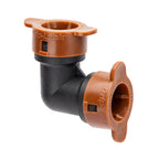 Codo de goteo de 1/2" con seguro 67490