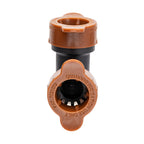 Codo de goteo de 1/2" con seguro 67490