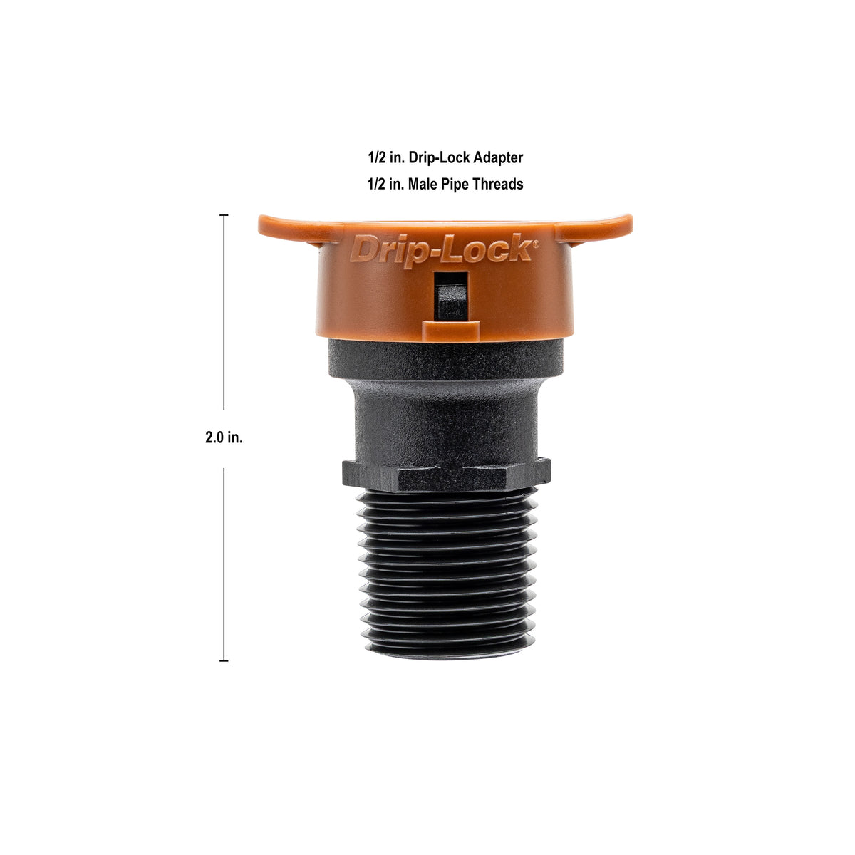 Adaptador MPT de 1/2" x Drip-Lock 67494