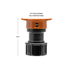 Adaptador de grifo Drip-Lock de 1/2" para manguera 67495