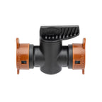 Acople universal de empuje Drip-Lock de 1/2" con válvula de cierre 67497