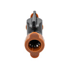 Acople universal de empuje Drip-Lock de 1/2" con válvula de cierre 67497