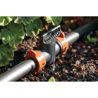 Acople universal de empuje Drip-Lock de 1/2" con válvula de cierre 67497