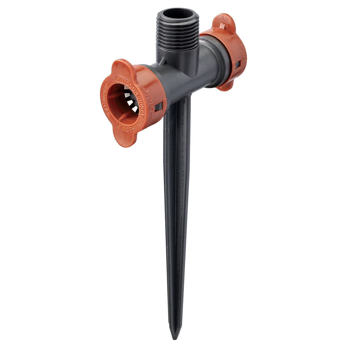 Estaca en línea de 1/2" MPT x 1/2" Drip-Lock x 8" 67991