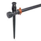 Estaca de 1/2" MPT x 1/2" Drip-Lock x 8" con tapa final 67992