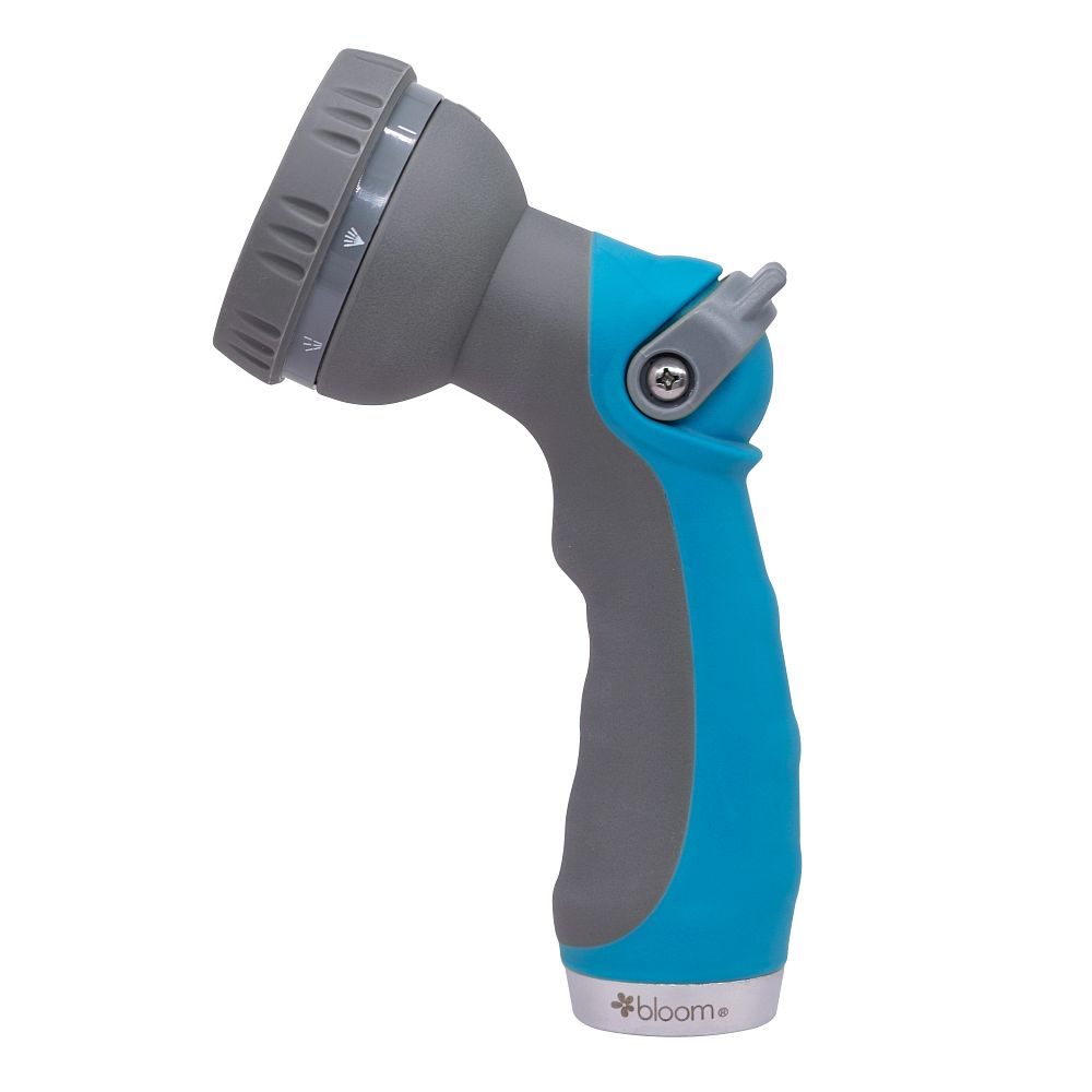 Bloom 8-Spray Pattern Thumb Control Watering Nozzle