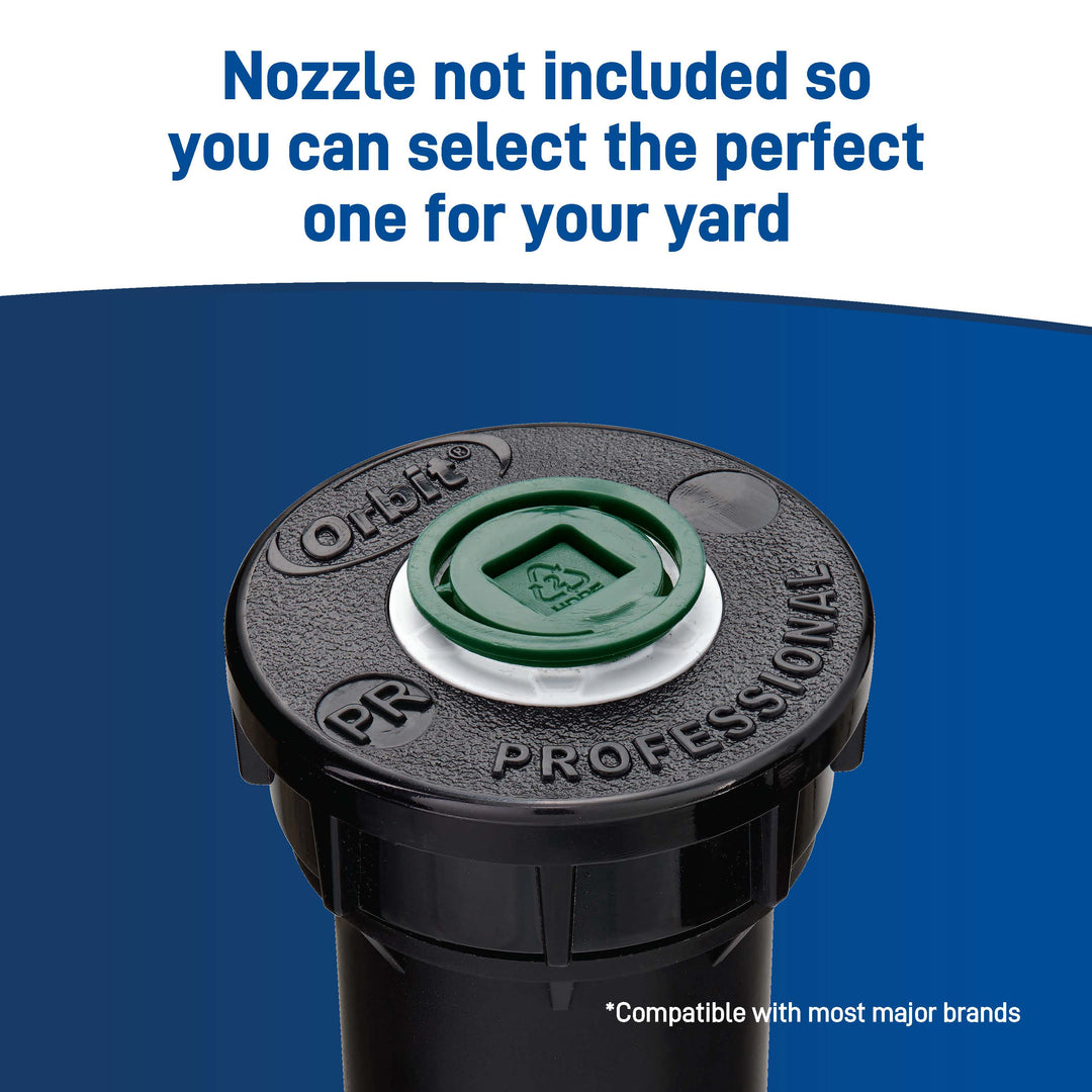 Professional Pressure-Regulating Pop-Up Spray Head Sprinkler with Adjustable Nozzle