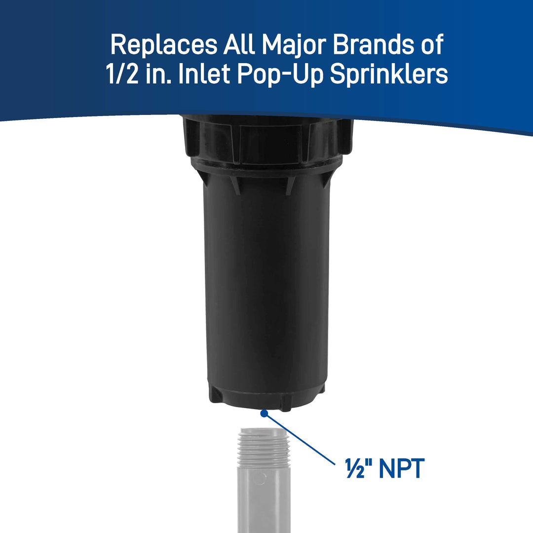 Professional Pressure-Regulating Pop-Up Spray Head Sprinkler with Adjustable Nozzle