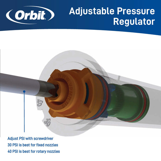 Professional Pressure-Regulating Pop-Up Spray Head Sprinkler with Adjustable Nozzle