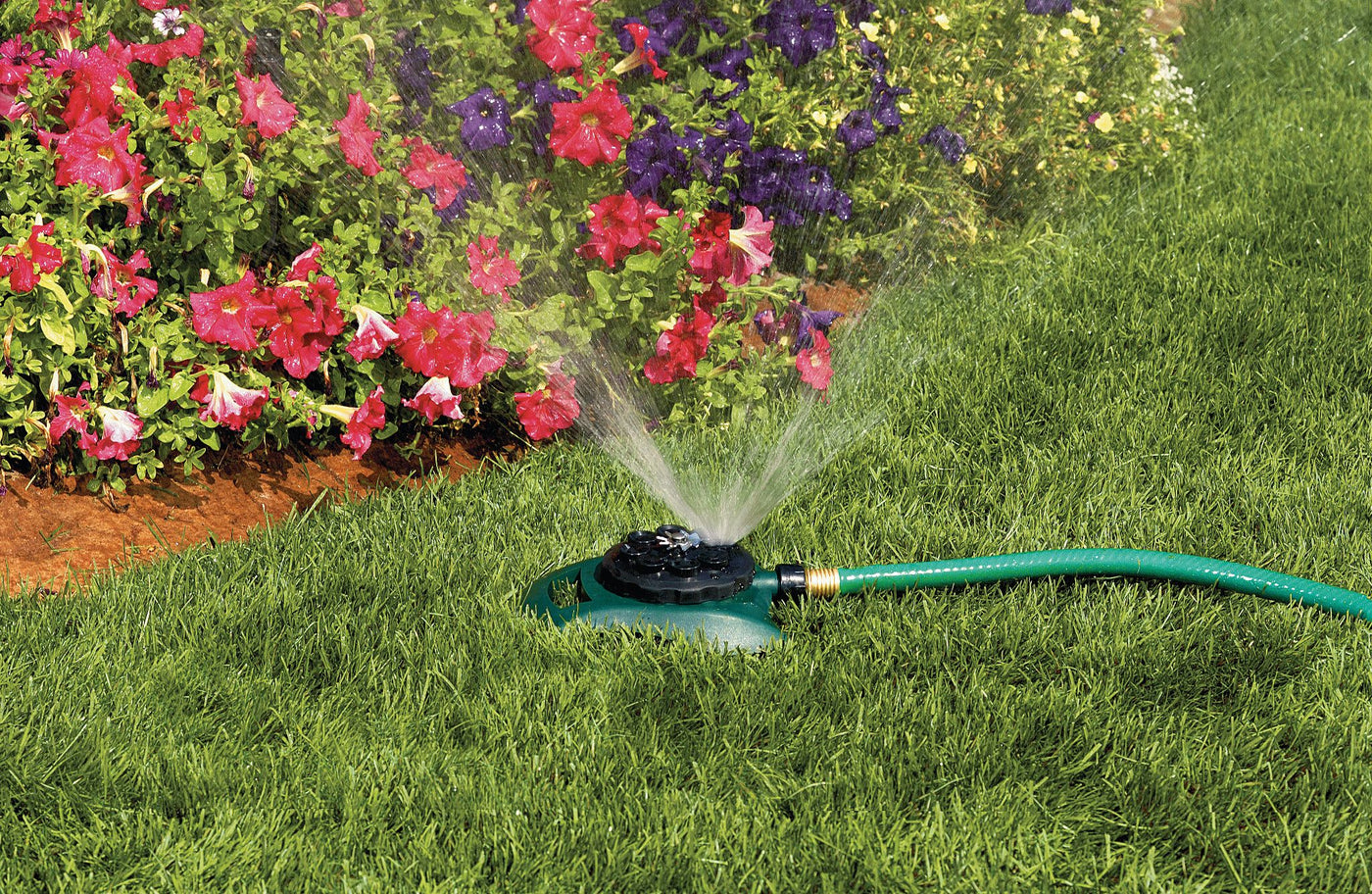 8-Pattern Plastic Turret Sprinkler