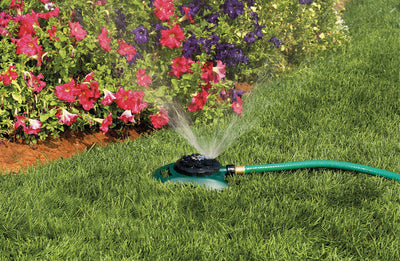 8-Pattern Plastic Turret Sprinkler